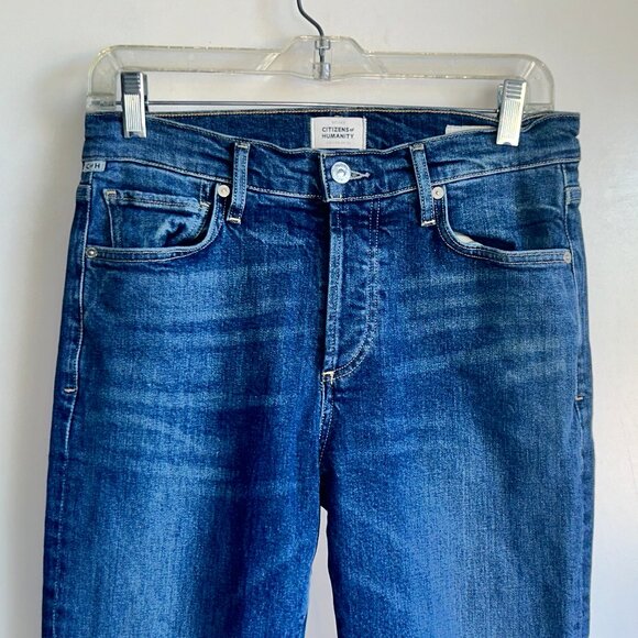 Citizens of Humanity EMERSON Button-Fly Crop Slim Boyfriend Jeans Size 26 ~ EUC - Picture 2 of 14
